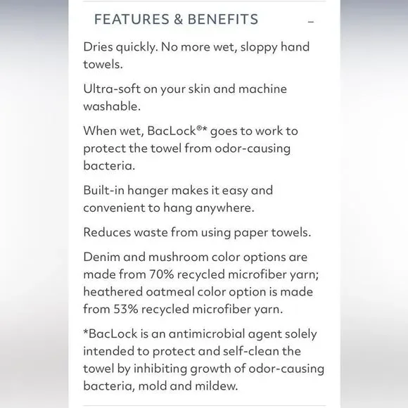 Norwex Chenille Caribbean Limited Edition Towel NWT - Picture 6 of 7